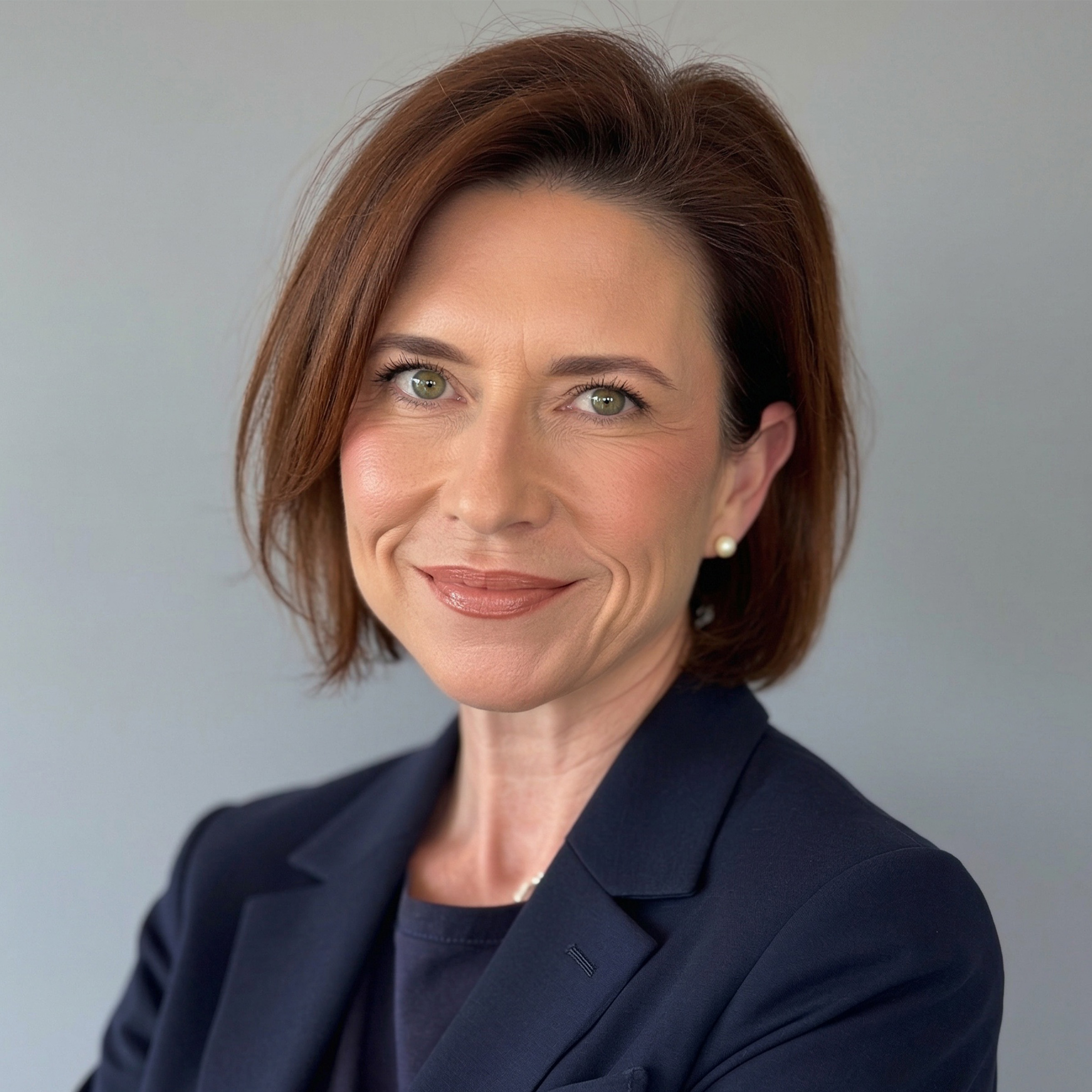 A head shot of Britta Dysart